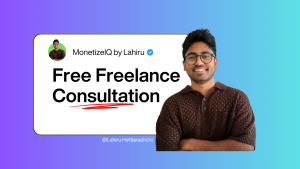 One-to-One Freelance Consultation